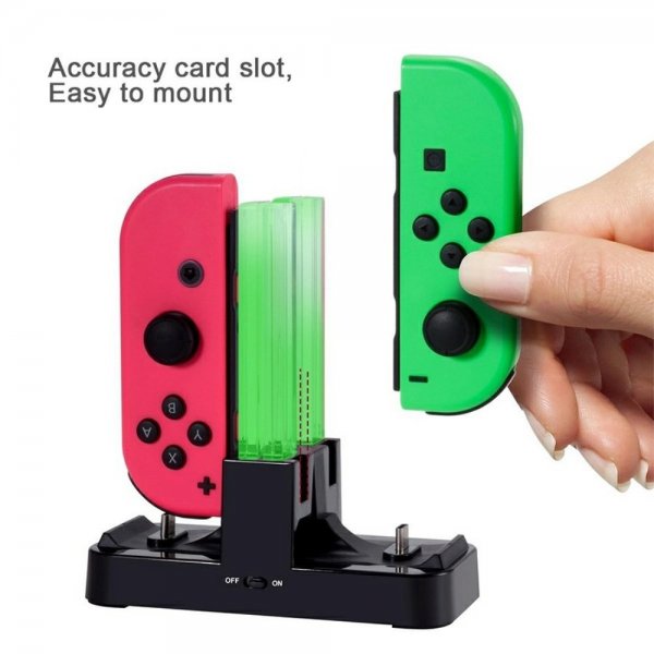 Nintendo Switch kontroller ladestasjon