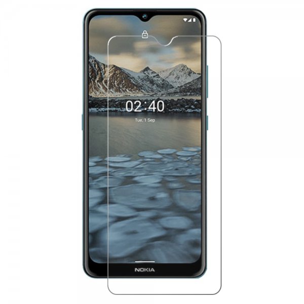 Nokia 2.4 Skärmskydd i Härdat Glas Case Friendly