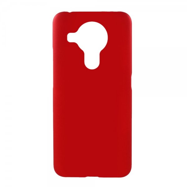 Nokia 5.4 Deksel Gummiert Rød