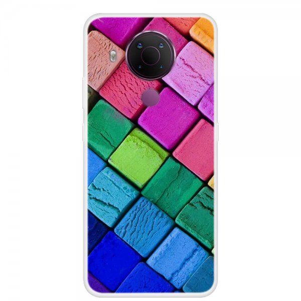 Nokia 5.4 Deksel Motiv Fargerik Blokkere