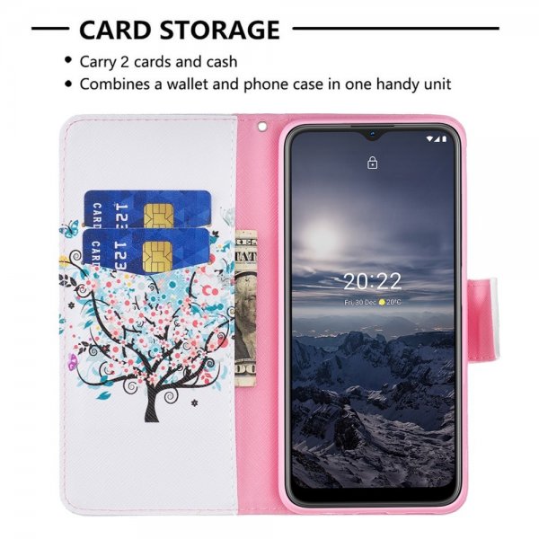 Nokia G11/G21 Etui Motiv Blomstertrær