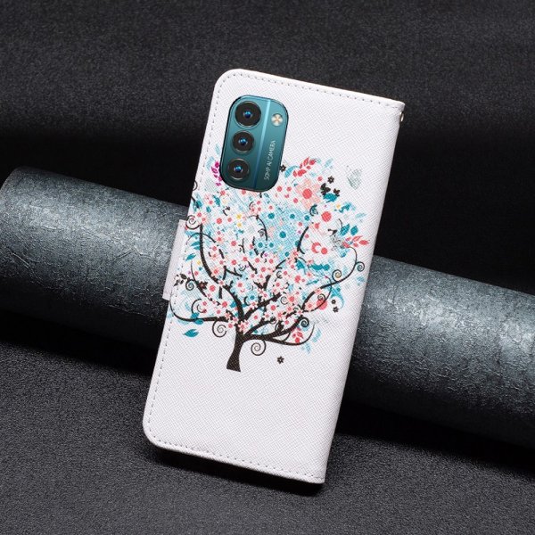 Nokia G11/G21 Etui Motiv Blomstertrær