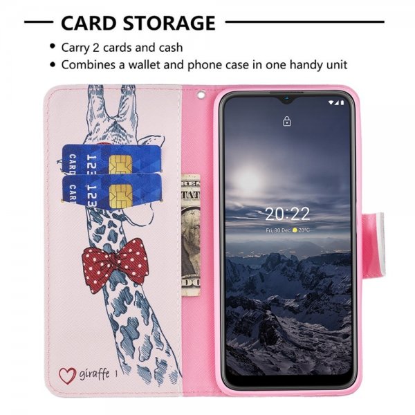 Nokia G11/G21 Etui Motiv Sjiraff