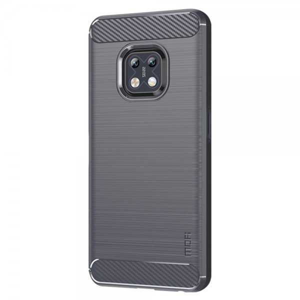 Nokia XR20 Deksel Børstet Karbonfibertekstur Grå