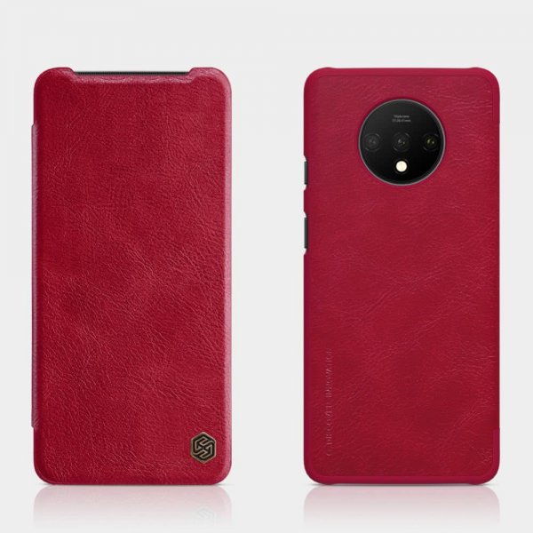 OnePlus 7T Etui Qin Series Rød