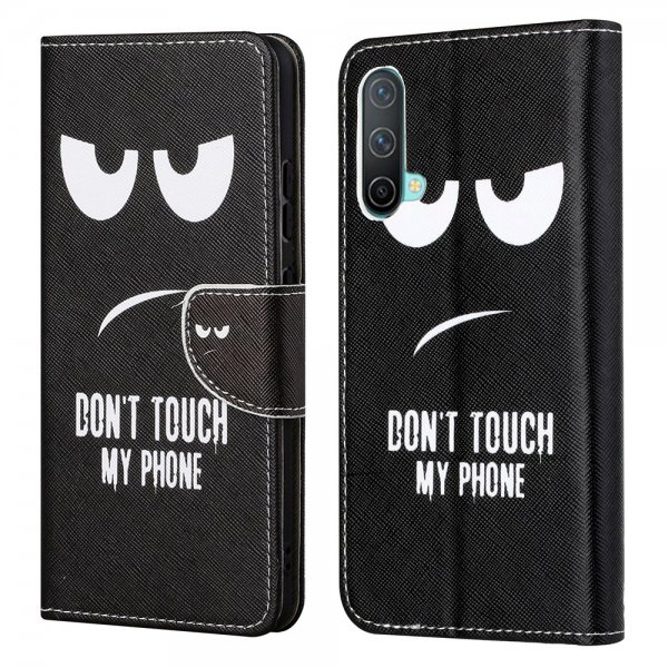OnePlus Nord CE 5G Etui Motiv Don't Touch My Phone