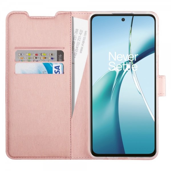 OnePlus Nord CE4 Lite 5G Etui Classic Wallet Rosegull