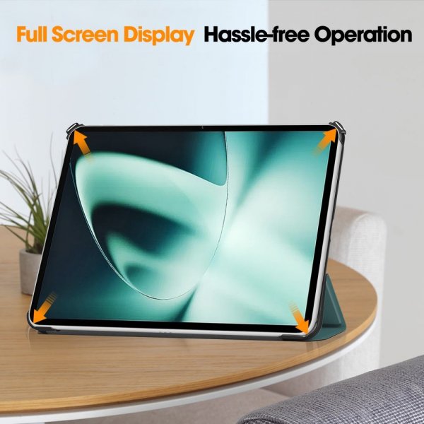 OnePlus Pad Etui Trifold Grønn