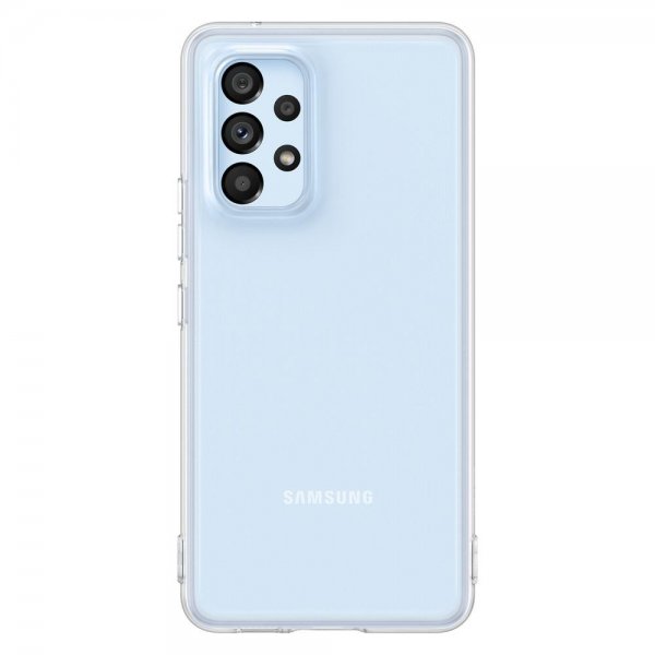 Original Galaxy A53 5G Deksel Soft Clear Cover Transparent Klar