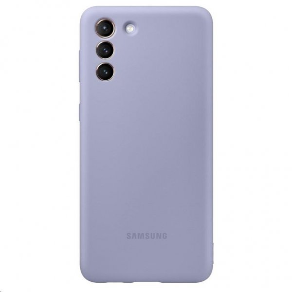 Original Galaxy S21 Plus Deksel Silicone Cover Violet