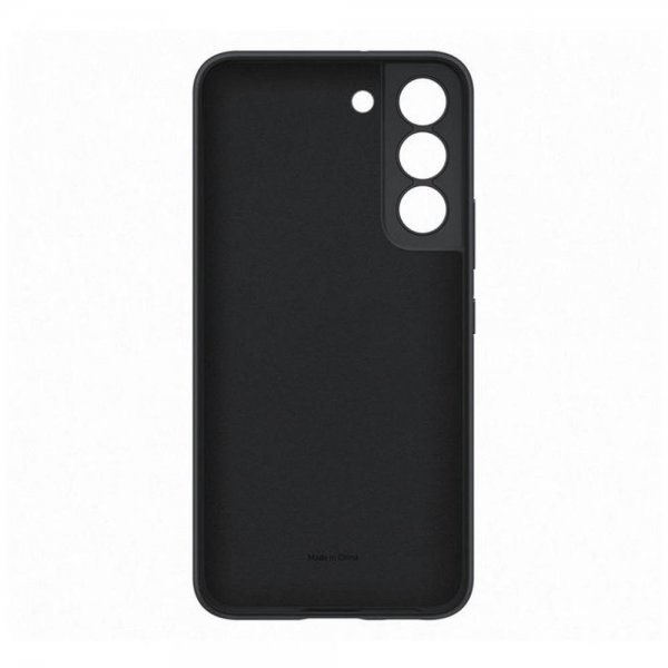 Original Galaxy S22 Plus Deksel Silicone Cover Svart