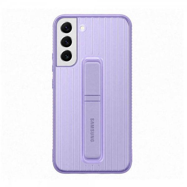 Original Galaxy S22 Deksel Protective Standing Cover Lavender
