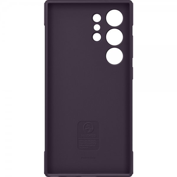 Original Galaxy S24 Ultra Deksel Shield Case Dark Violet