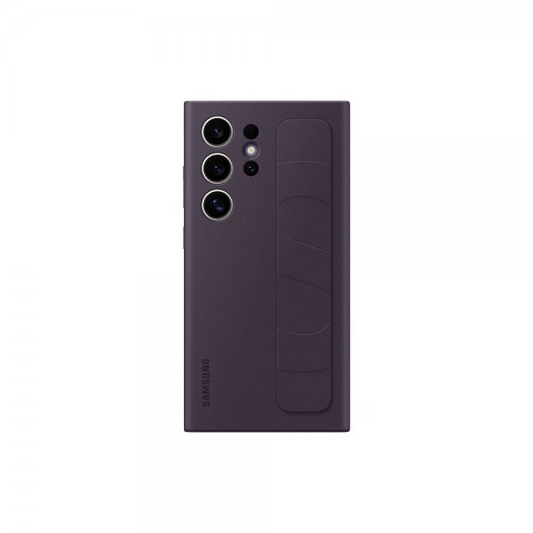 Original Galaxy S24 Ultra Deksel Standing Grip Case Dark Violet
