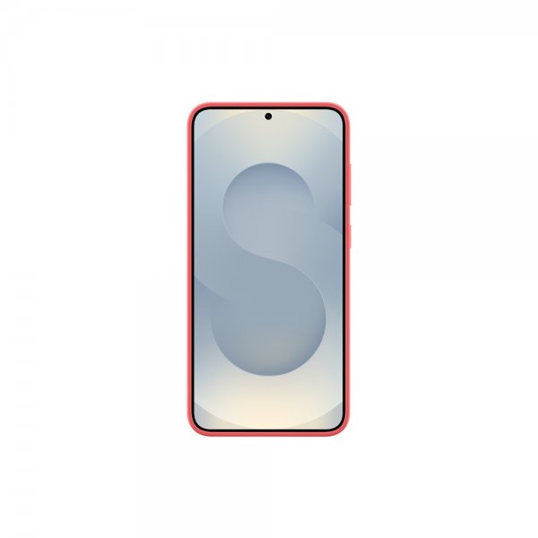 Original Galaxy S25 Plus Deksel Silicone Case Rød
