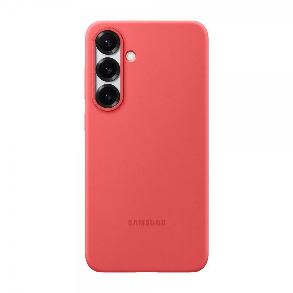 Original Galaxy S25 Plus Deksel Silicone Case Rød