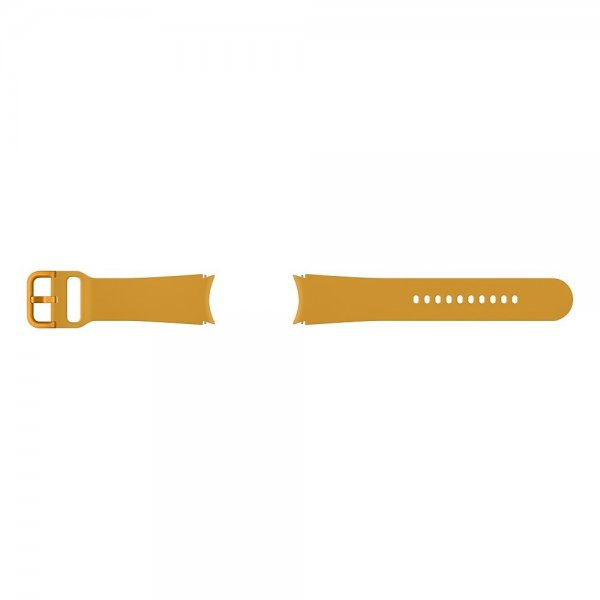 Original Galaxy Watch 20mm Armbånd Sport Band (M/L) Mustard