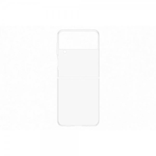 Original Galaxy Z Flip 4 Deksel Clear Slim Cover Transparent