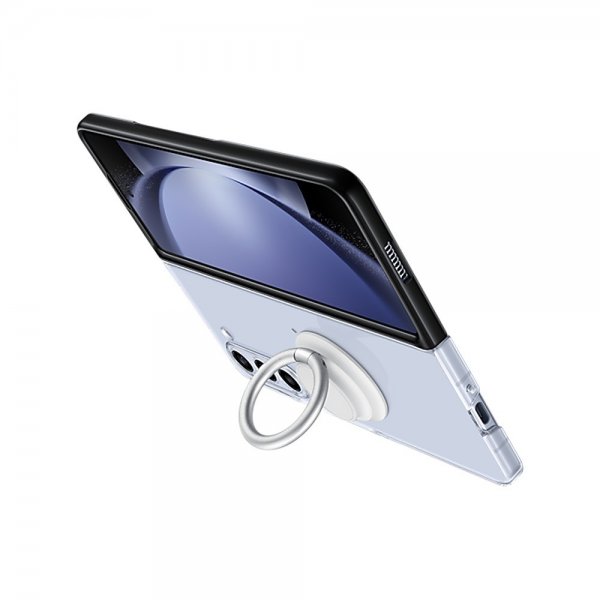 Original Galaxy Z Fold 5 Deksel Clear Gadget Case Transparent