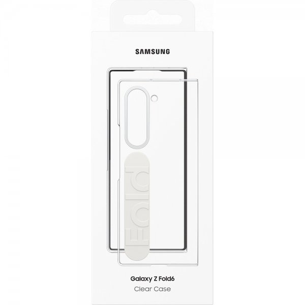 Original Galaxy Z Fold 6 Deksel Clear Case Transparent
