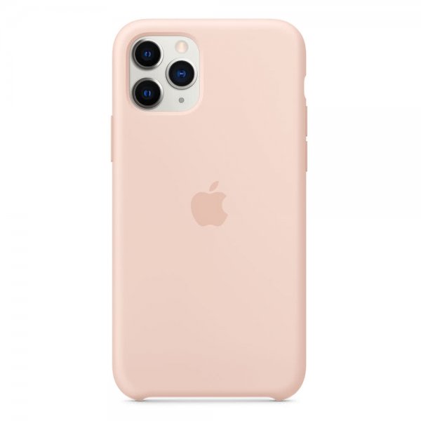 Original iPhone 11 Pro Deksel Silikoni Case Pink Sand