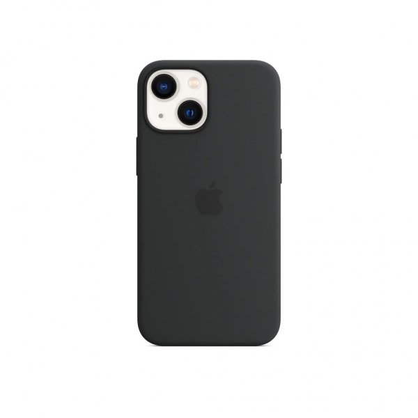 Original iPhone 13 Mini Deksel Silicone Case MagSafe Midnight