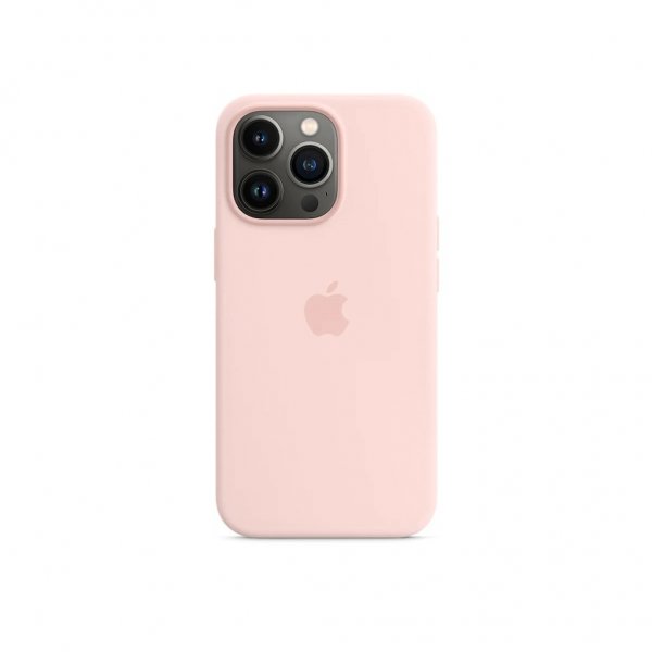 Original iPhone 13 Pro Deksel Silicone Case MagSafe Chalk Pink