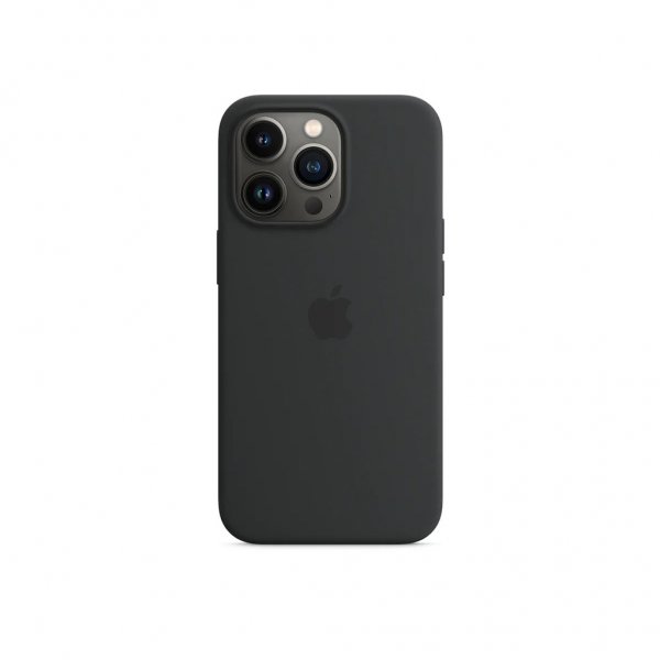Original iPhone 13 Pro Deksel Silicone Case MagSafe Midnight