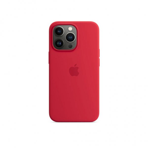 Original iPhone 13 Pro Deksel Silicone Case MagSafe RED