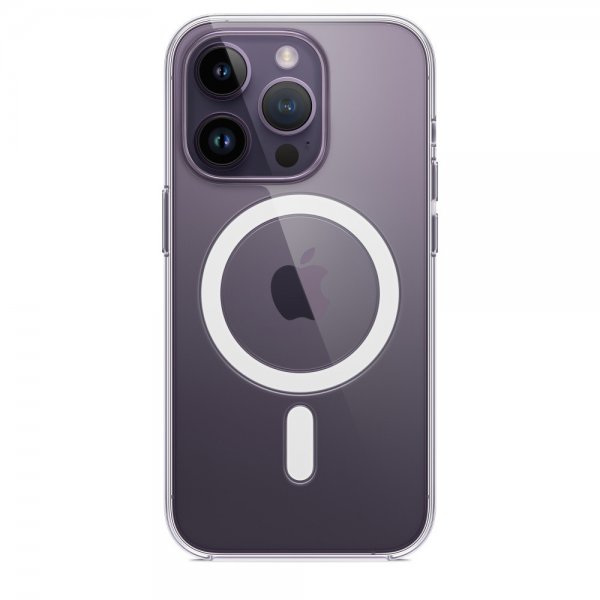 Original iPhone 14 Pro Deksel Clear Case MagSafe Transparent Klar