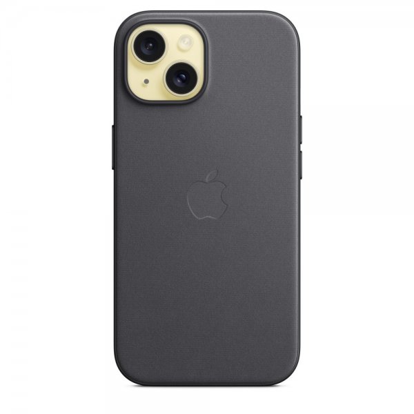 Original iPhone 15 Deksel FineWoven MagSafe Svart