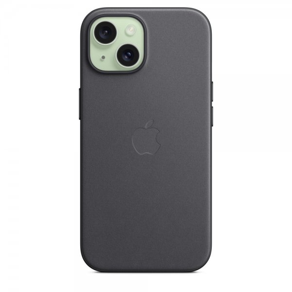 Original iPhone 15 Deksel FineWoven MagSafe Svart