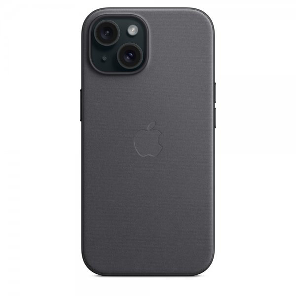 Original iPhone 15 Deksel FineWoven MagSafe Svart