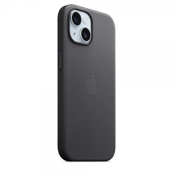 Original iPhone 15 Deksel FineWoven MagSafe Svart