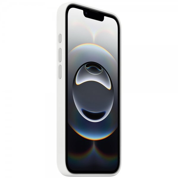 Original iPhone 16e Deksel Silicone Case Hvit