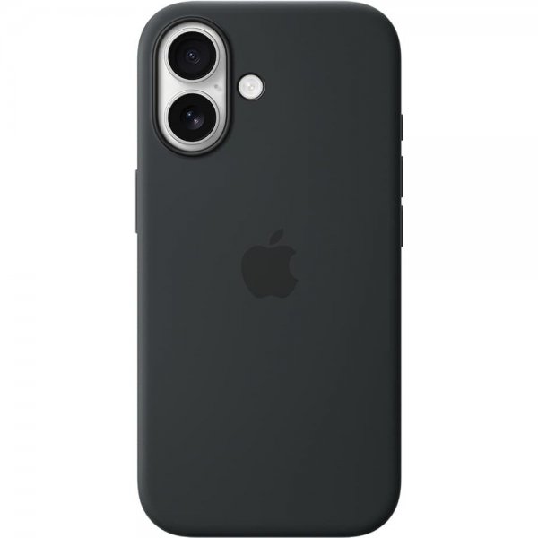 Original iPhone 17 Deksel Silicone Case MagSafe Svart