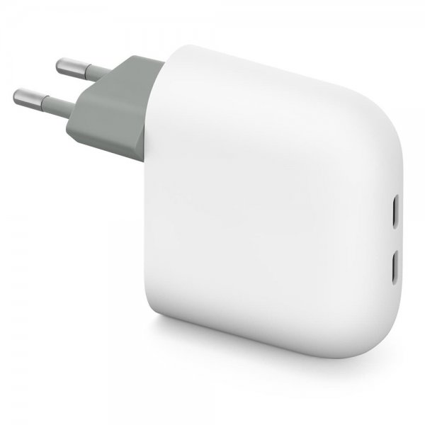 Original Lader Pixel Flex 67W USB-C Dual Port Snow