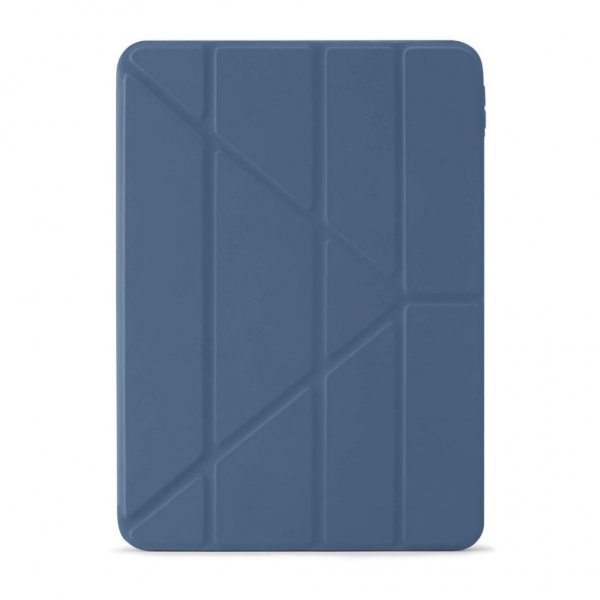 iPad Air 10.9 2020/2022 Etui Origami Shield Marineblå