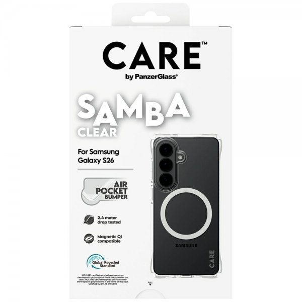 Samsung Galaxy S26 Deksel Samba MagSafe Transparent