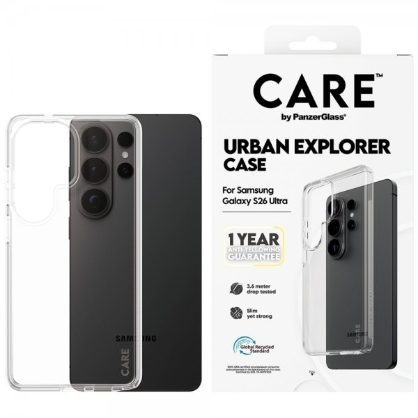 Samsung Galaxy S26 Ultra Deksel Urban Explorer Transparent
