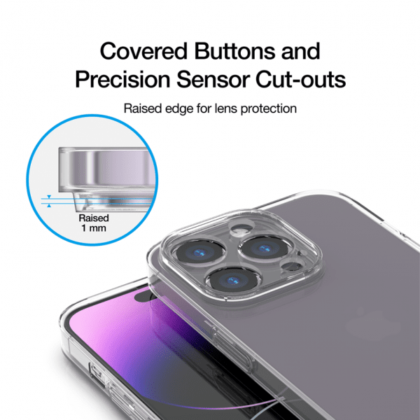 iPhone 14 Pro Deksel TENC Slim Fit Frost