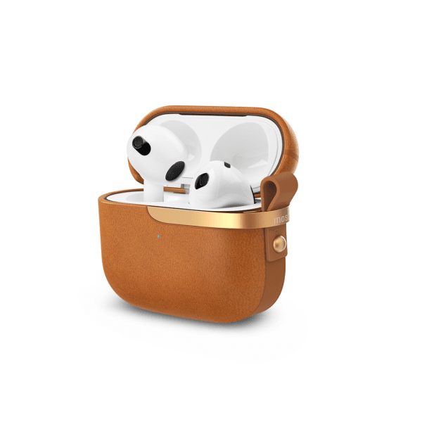 Pebbo Luxe AirPods 3 PU-Läder Brun 