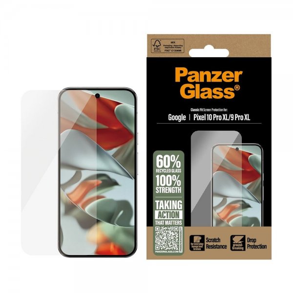 Google Pixel 9 Pro XL/Pixel 10 Pro XL Skjermbeskytter Classic Fit