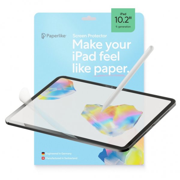 3 iPad 10.2 (gen 7/8/9) Skjermbeskytter 2-pakning