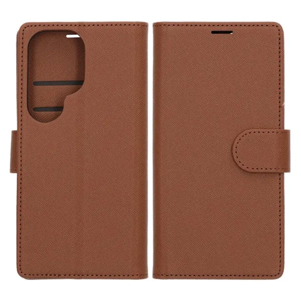 Samsung Galaxy S26 Ultra Etui med Stativ Brun