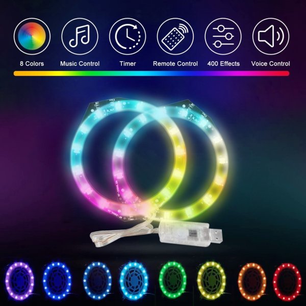 PlayStation 5 LED ringlysestake