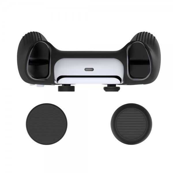 PlayStation 5 spillkontroller tommelgrep 4 pakning svart