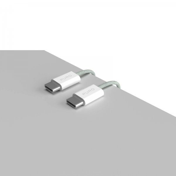 Kabel Fabrik 2.0 60W USB-C til USB-C 1.5m Grønn