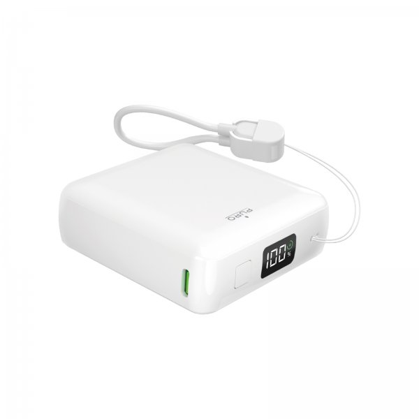 Powerbank Power Cube 10 20W Hvit