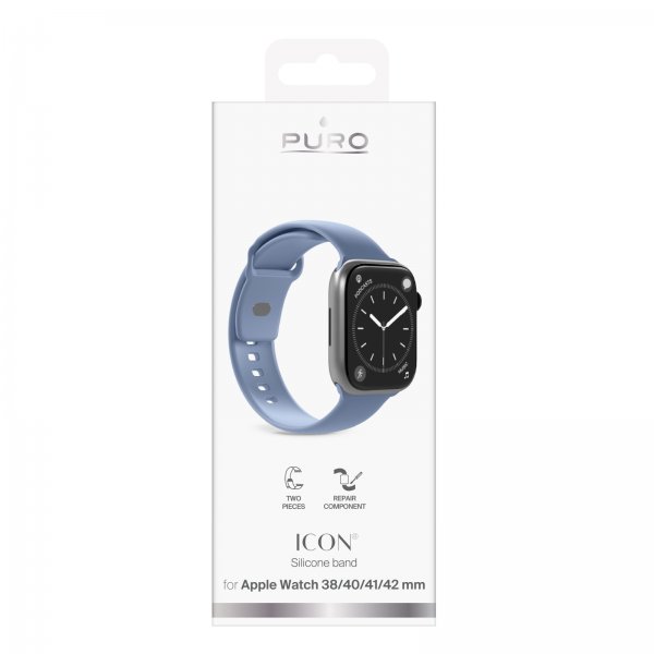 Apple Watch 38/40/41/42mm Armbånd Icon Ice Blue